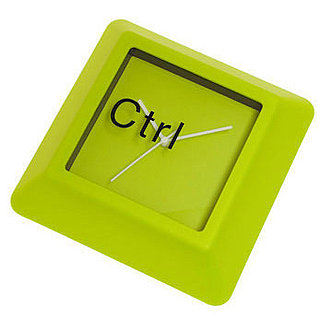 Inexpensive Keyboard Inspired Wall Clocks