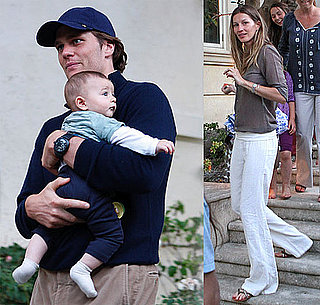 Pictures of Tom Brady, Gisele Bundchen and Baby Benjamin in LA