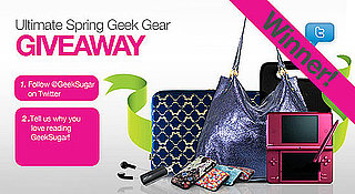 GeekSugar Giveaway Winner
