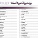 Brides to Be: Download Our Registry Checklist!