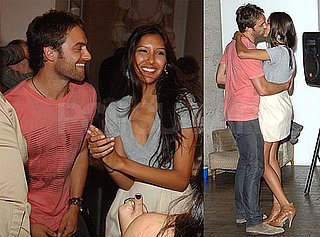 Pictures of Stuart Townsend Kissing Mystery Girl