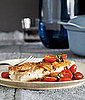 Halibut With Tomatoes and Capers Recipe