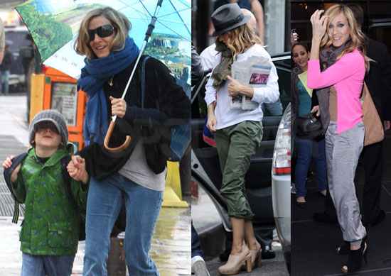 Pictures of Sarah Jessica Parker and James Wilkie
