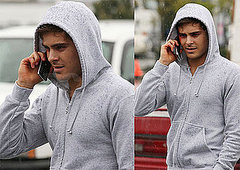 Pictures of Zac Efron on the Set of Charlie St. Cloud in Vancouver