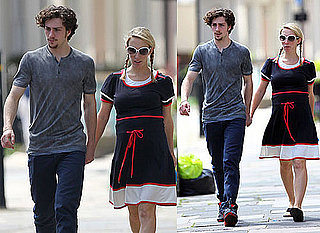 Pictures of Aaron Johnson and Pregnant Sam Taylor-Wood as Aaron Reveals His Feelings About His Unborn Child