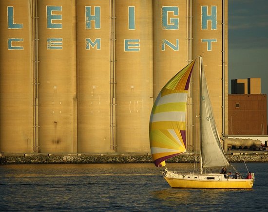 Yellow Sailboat