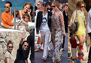 Pictures of Jennifer Lopez With Twins Max and Emme in Cannes