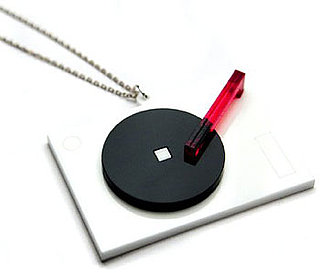 Handmade Turntable Necklace