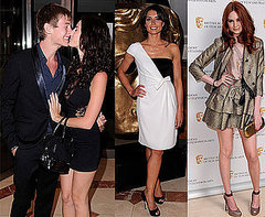 Pictures of Kaya Scodelario and Elliott Tittensor Kissing at the BAFTA Craft Awards Plus Karen Gillan and Christine Bleakley