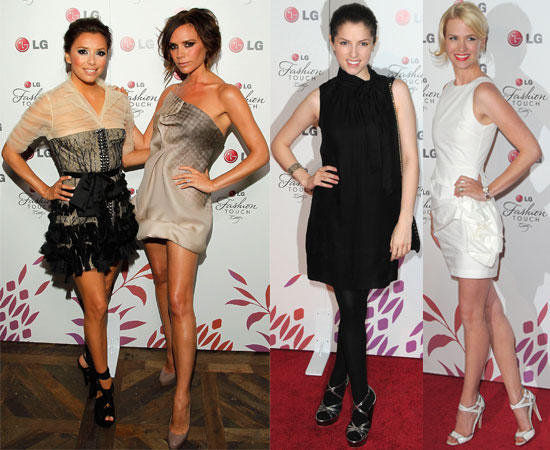 Pictures of Victoria Beckham and Eva Longoria at LG Event Pictures of Victoria Beckham and Eva Longoria at LG Event