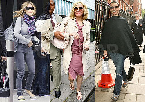 Pictures of Sarah Jessica Parker, Kim Cattrall And Kristin Davis in London Ahead of The Sex And The City 2 Premiere There