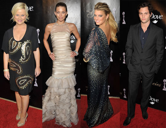 Pictures of Jessica Simpson, Amy Poehler, Penn Bagdley at the Gracie Awards Pictures of Jessica Simpson, Amy Poehler, Penn Bagdley at the Gracie Awards