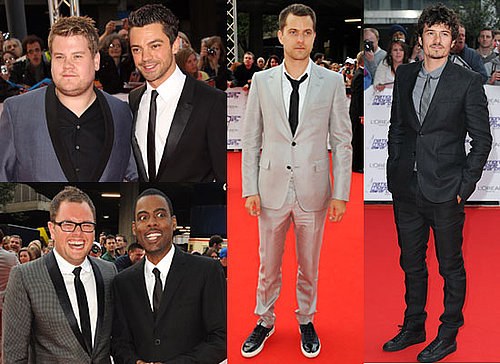 Pictures of Men at National Movie Awards Red Carpet Including Dominic Cooper, Joshua Jackson, Orlando Bloom