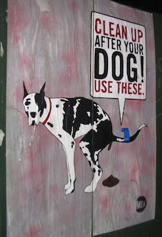 Purposeful Poop Art Pops Up in NYC