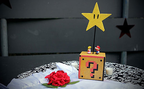 Super Mario Bros. Wedding Centerpieces