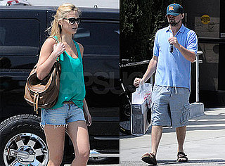 Pictures of Leonardo DiCaprio and Bar Refaeli Shopping Together in LA