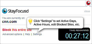 StayFocusd Keeps Your Browsing Focused in Chrome