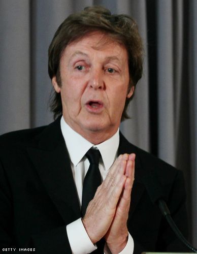 McCartney's long, winding road goes to White House