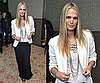 Molly Sims Wearing White Blazer, Long Black Skirt, and Grayce Jewels