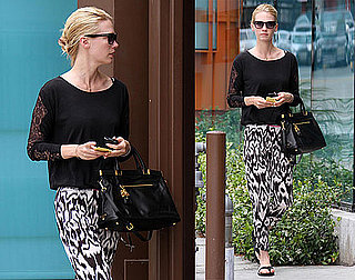 Pictures of January Jones Running Errands in LA After Her Car Accident With Bobby Flay