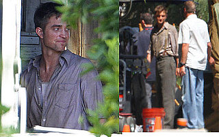 Photos of Robert Pattinson Filming Water For Elephants