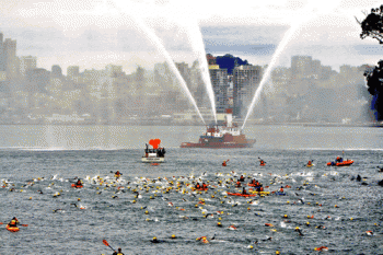 Jothy Rosenberg Swims in Sharkfest Even Though He Has Only One Leg