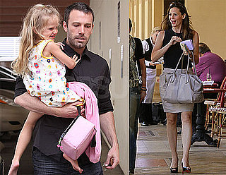 Pictures of Ben Affleck, Violet Affleck and Jennifer Garner in LA