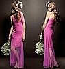 House of Holland Hot Pink Lace Wedding Dress 2010-06-10 15:00:22