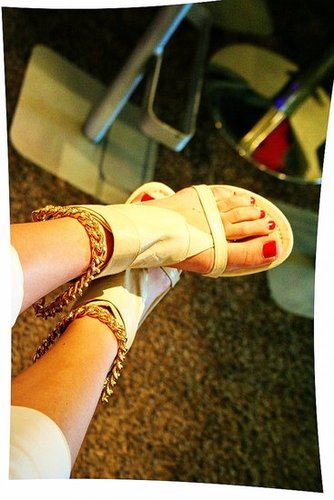 Gladiator's in golden chains