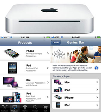 New Mac Mini and Apple Store Apps