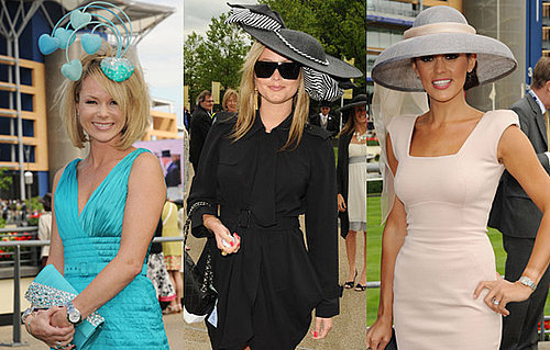Photos of Hats at Ascot on Amanda Holden and Holly Valance