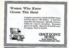 Vintage Ad For Womens Only Hotel