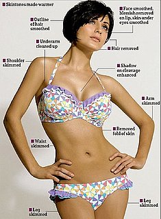 How to Photoshop a Swimsuit Model