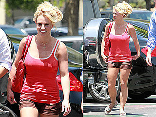Pictures of Britney Spears Wearing Daisy Duke Shorts in LA