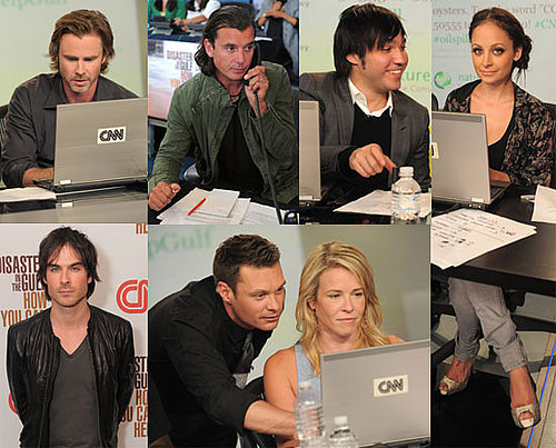 Pictures of Ryan Seacrest, Nicole Richie, Jenny McCarthy, Pete Wentz, Ian Somerhalder, and Alyssa Milano at Gulf Telethon 2010-06-22 10:00:00