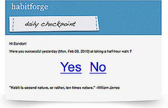 HabitForge Helps You Set Habits in 21 Days