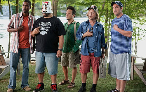 Review of Grown Ups Starring Adam Sandler, Chris Rock, and Salma Hayek