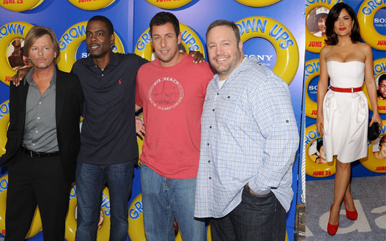 Pictures From Grown Ups Premiere