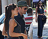 Pictures of Kelly Brook and Glee Matthew Morrison Out in London Together
