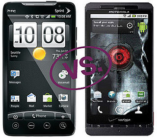 Droid X vs HTC EVO 4G