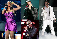 Pictures of Alicia Keys, Usher, Eminem, Drake, and Kayne West at the BET Awards