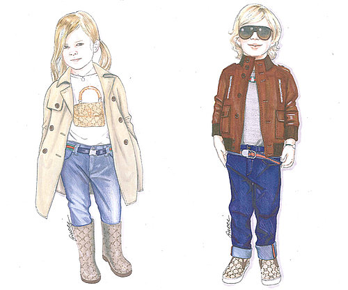 Pictures of Gucci's Children's Clothing