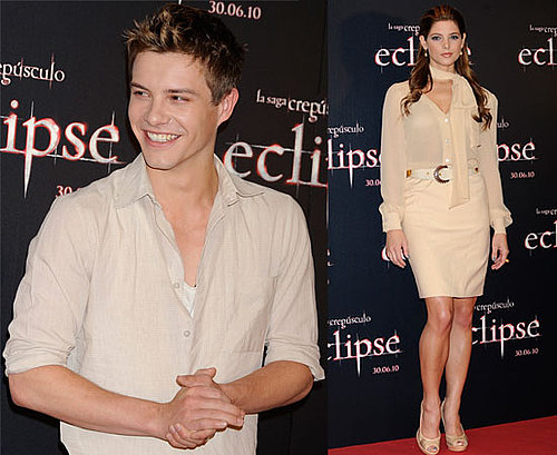 Pictures of Ashley Greene and Xavier Samuel in Madrid for Twilight Eclipse
