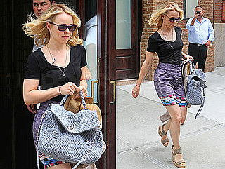 Pictures of Rachel McAdams Leaving Her New York Hotel