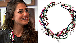Roxy Olin Wears Soho Hearts Rope and Pearl Necklace