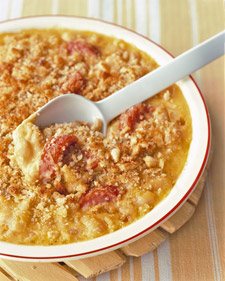 Fast and Easy Recipe For Cheesy Beans and Franks