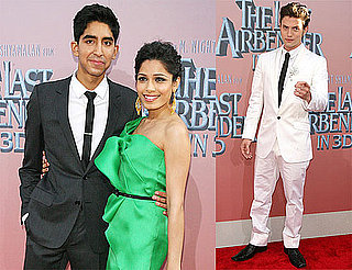 Pictures of Dev Patel, Freida Pinto, and Jackson Rathbone at The Last Airbender Premiere in NYC