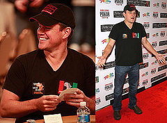 Pictures of Matt Damon at a Charity Poker Event Pictures of Matt Damon at a Charity Poker Event