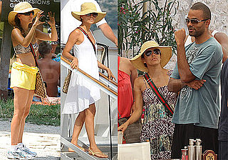 Pictures of Eva Longoria and Tony Parker Vacationing in Croatia