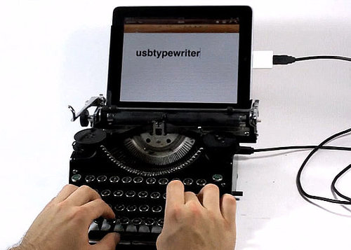 Is This iPad Typewriter Real or Fake?
